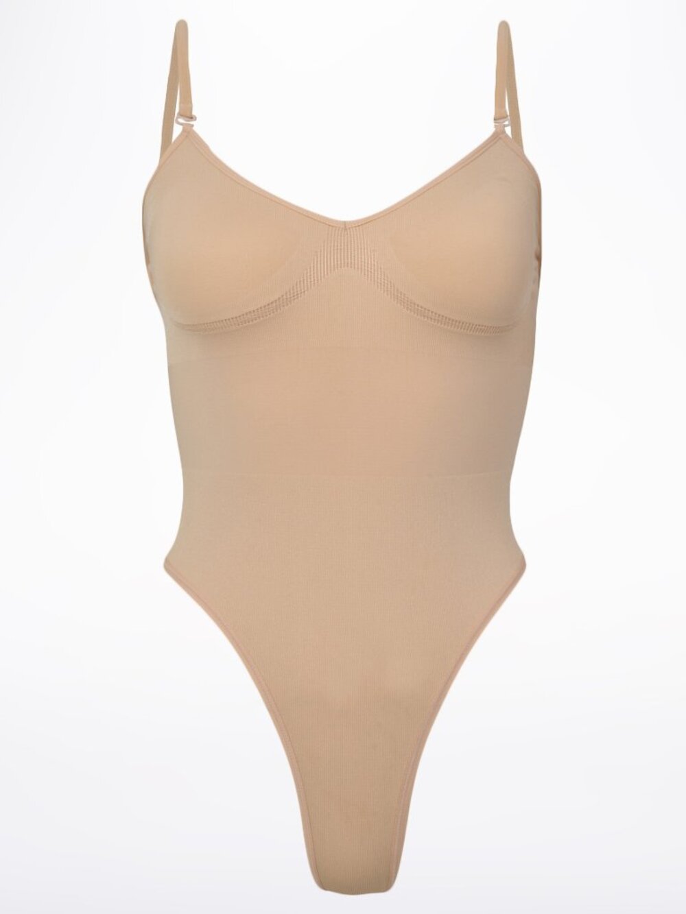 Bloch // Seamless Thong Bodysuit Nude Suite Shape Wear